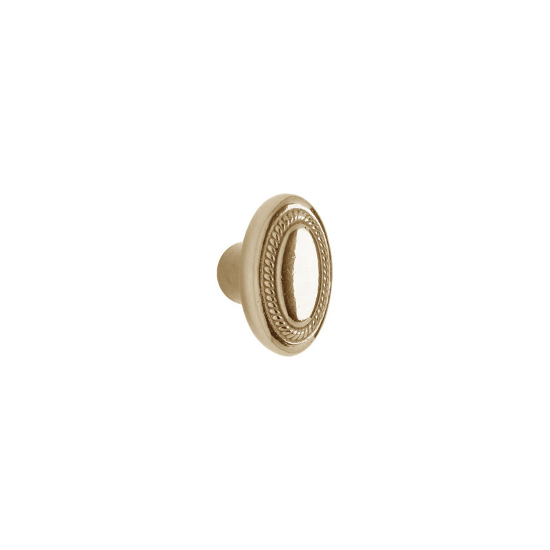 Ellis Bronze Oval Knob, Silicon Bronze Brushed