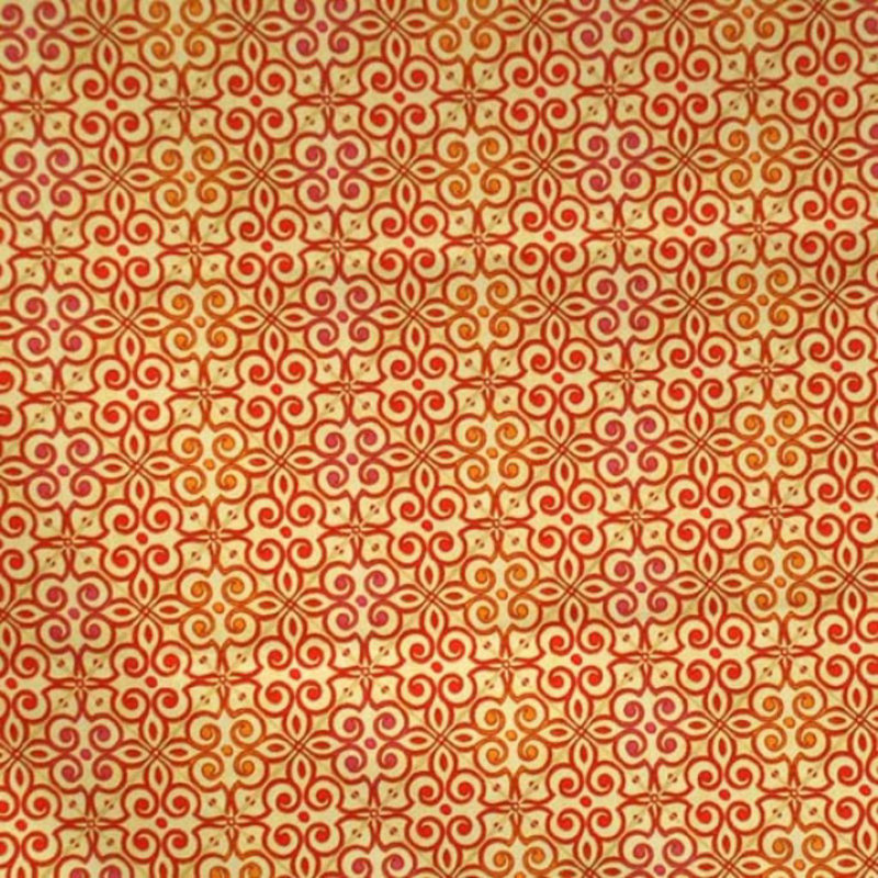 Wesco 100% Cotton Fabric, Mango