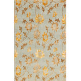 Modern Tibet Hand Knotted Floral Area Rug