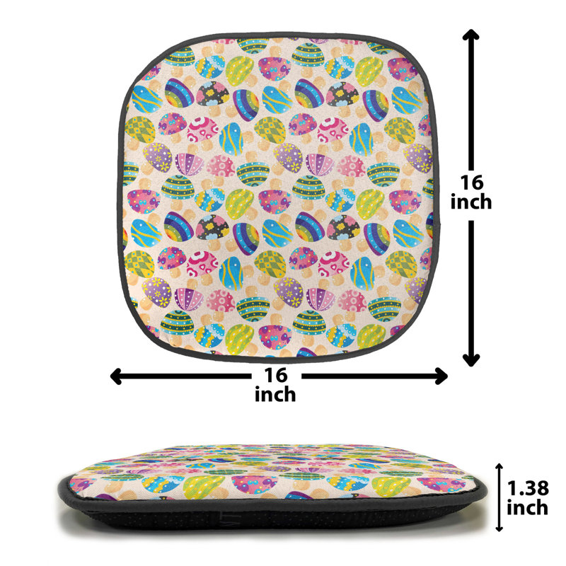 Coussin de siège papillon