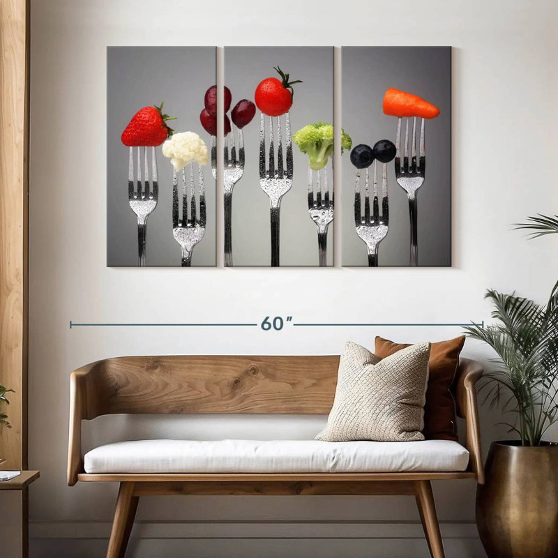 'Healthy Eating, 32" H x 50" W