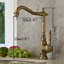 Brass Single Handle Mixer Tap for Kitchen Sink, Ceramic Cartridge, Swivel Spout