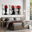 3 Piece Wrapped Canvas Print-966949108