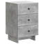43cm W Manufactured Wood Bedside Table-1311388032