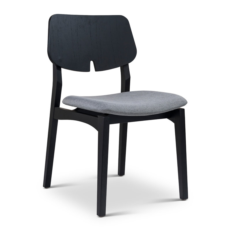 Dyron Side Chair, Essence Gray/Ebano