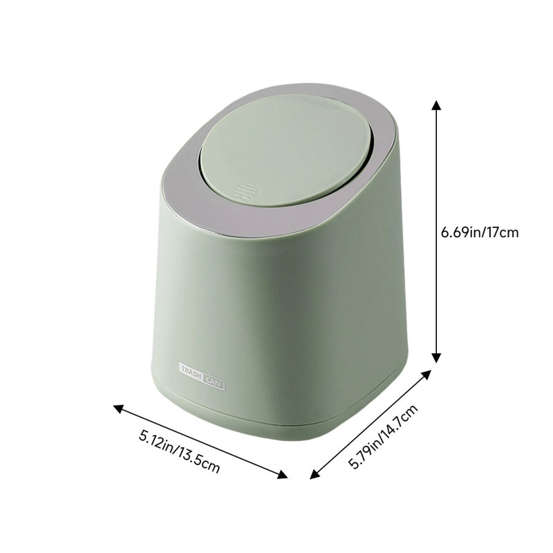 3.3 Litre Touch Top Countertop Waste Baskets