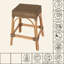 Tabouret de comptoir 24,5 po Lennart-1683909073