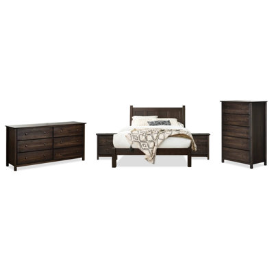 Ensemble de chambre à coucher Shaker (5 pièces)