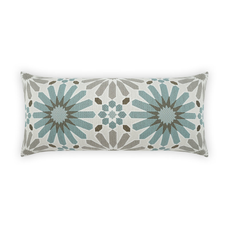 Coussin décoratif extérieur Pasha, Spa, Rectangle H 12 po x l 24 po