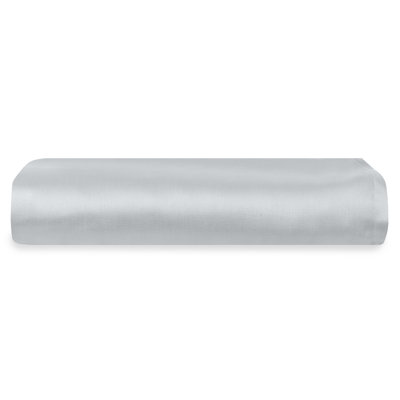 Delara GOTS-Certified Organic Cotton Sateen Fitted Sheet, 400 Thread Count, Soft Long-Staple Cotton, 16" Deep Pocket