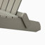 Chaise Adirondack en plastique avec table Bethanne-1656696102