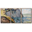 Ensemble de 3 pièces encadrées sur toile Monet-2043264088-2043264094
