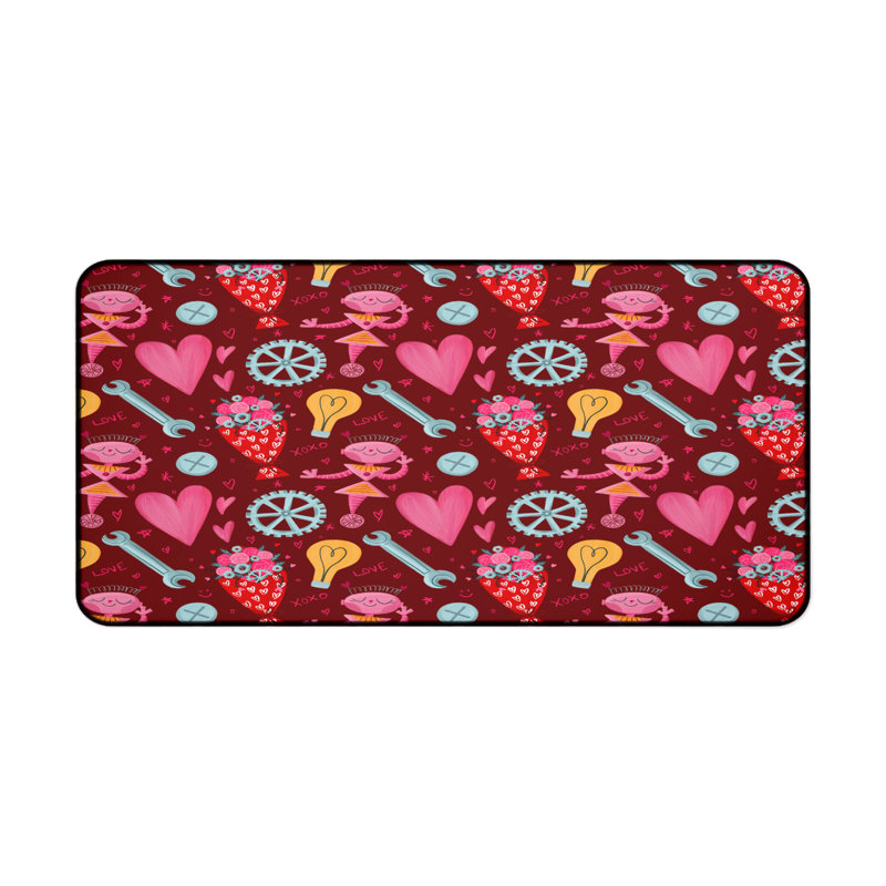 Polyester Desk Pad, 31.5x15.5