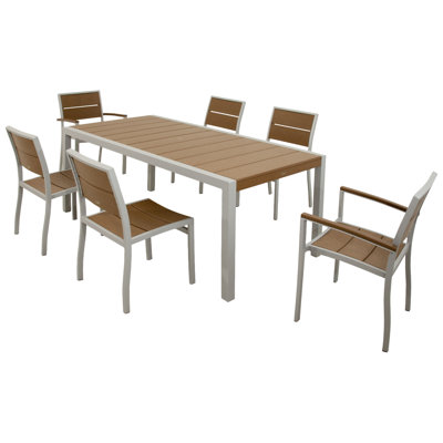 Ensemble repas 7 pièces POLYWOOD Surf City