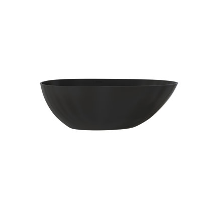 67'' x 34'' Freestanding Soaking Solid Surface Bathtub