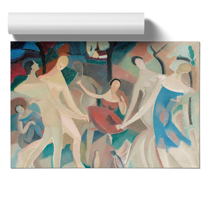 Joy In The Woods by Alice Bailly - No Frame Painting, 30cm H x 42cm W x 0.1cm D