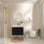 Meuble-lavabo mural VELA de 30 po avec lavabo en acrylique intégré, 2 tiroirs à fermeture en douceur, armoire flottante moderne-117987996
