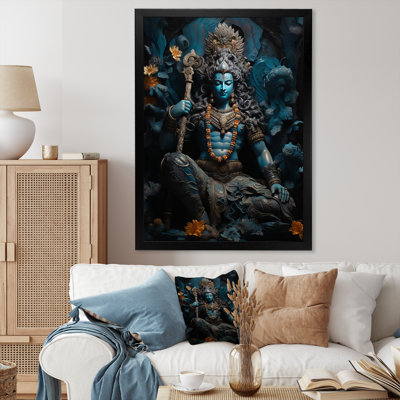 " Hinduism Vishnus Oceanic Ombre II "