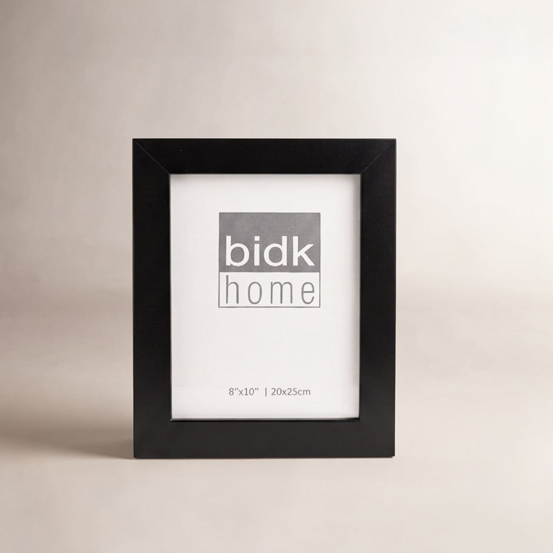 Cadre photo simple noir Ayrton, 8 po x 10 po
