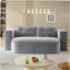 Canapé 78,7 "moderne 2 en 1 pliable avec couverture fonctionnelle et 2 coussins moelleux, canapé en velours côtelé moelleux confortable, canapé-lit convertible, canapé à siège profond pour salon, chambre à coucher-331658915