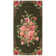 Tammie Floral Black/Red Area Rug