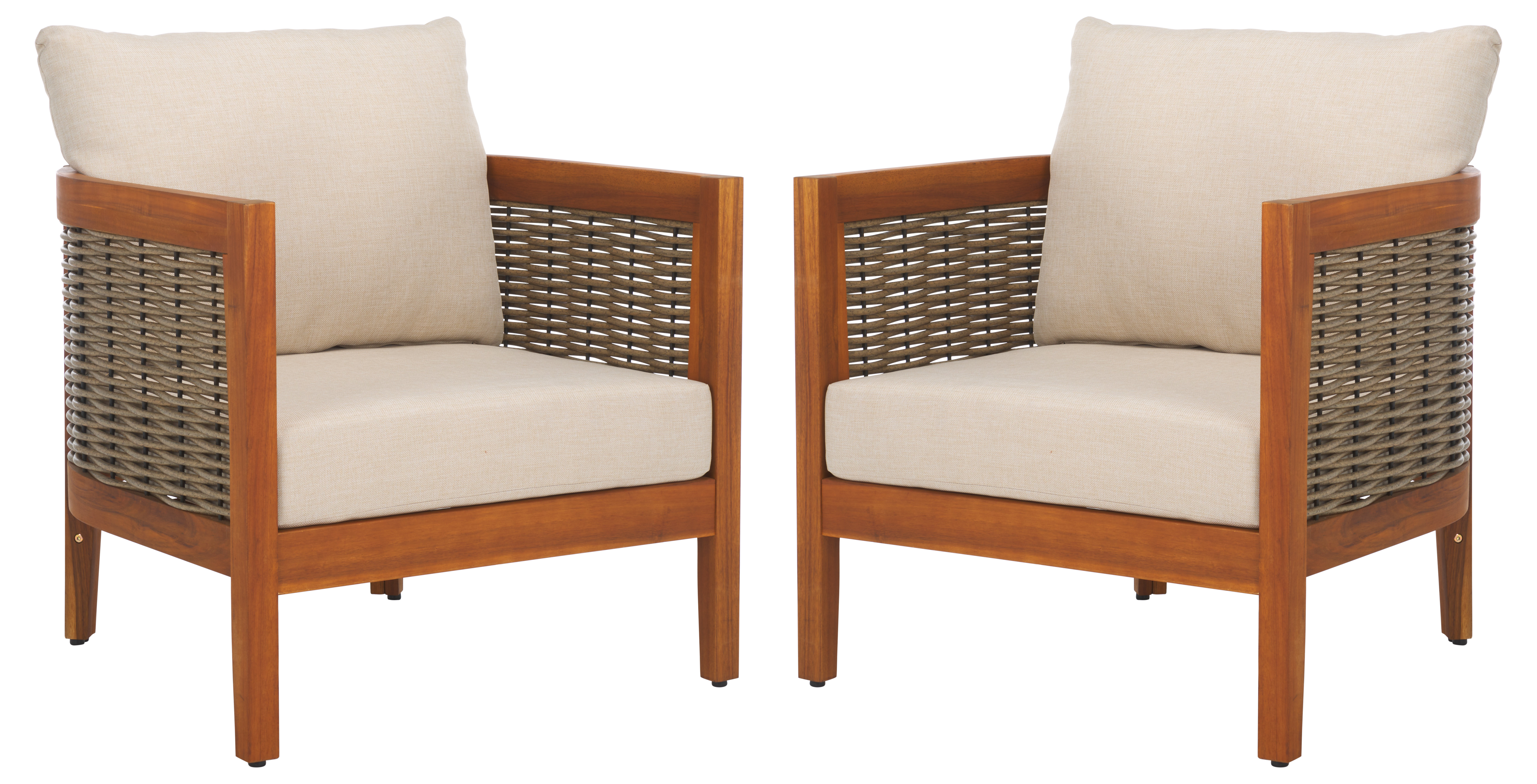 Daun Patio Chair Set of 2 - Stylish Outdoor Seating