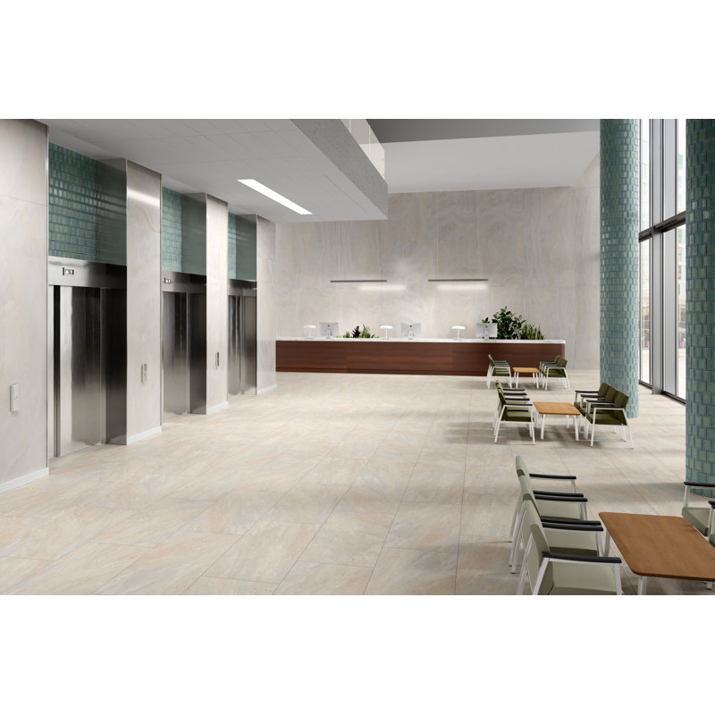 Milestone Moon 24 in. x 47 in. Matte Porcelain Floor and Wall Tile (15.5 sq. ft./Case), Dust