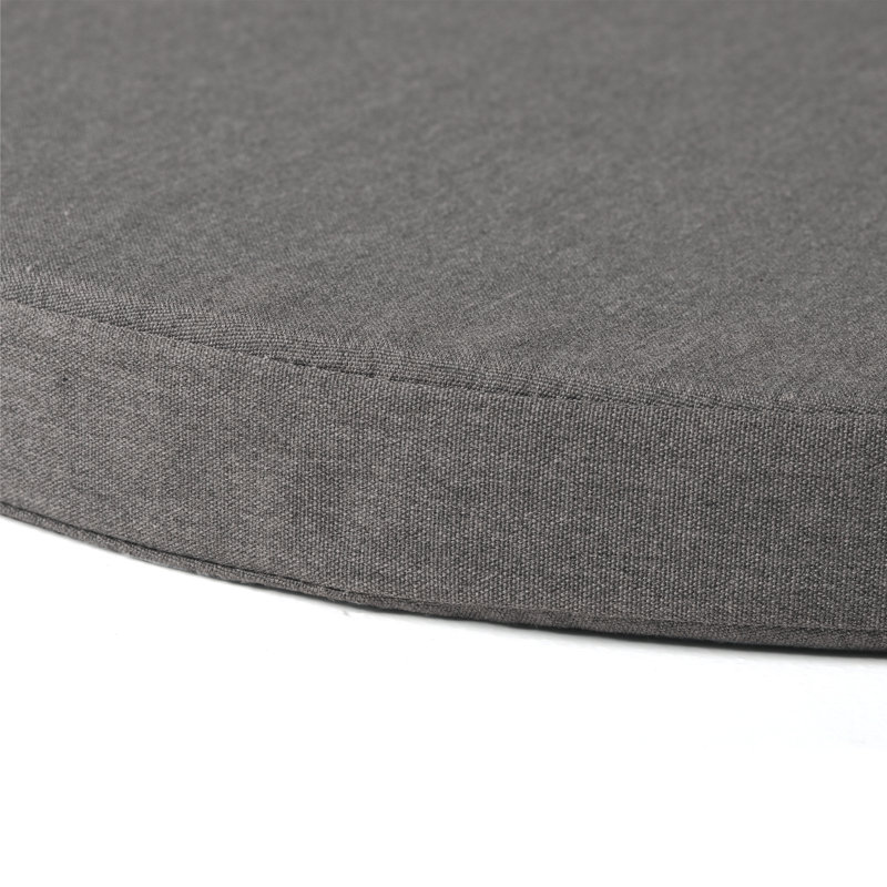 Coussin de chaise de patio , Gris, L 16 po x P 16 po