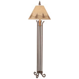 Ridgway 62'' Rust Traditional Floor Lamp