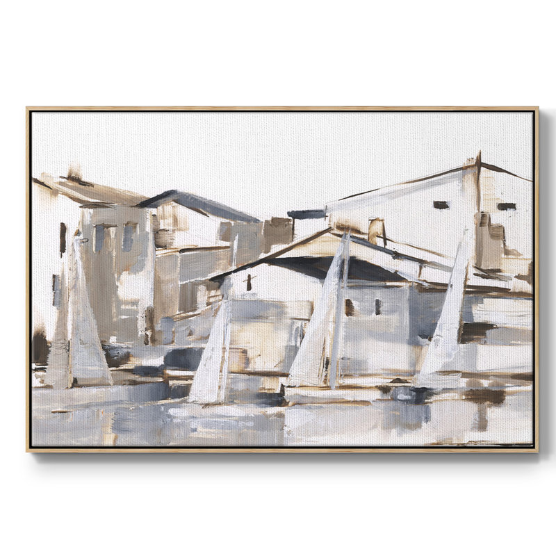 " Right Conditions I ", Natural Wood, 27" H x 41" W x 2" D