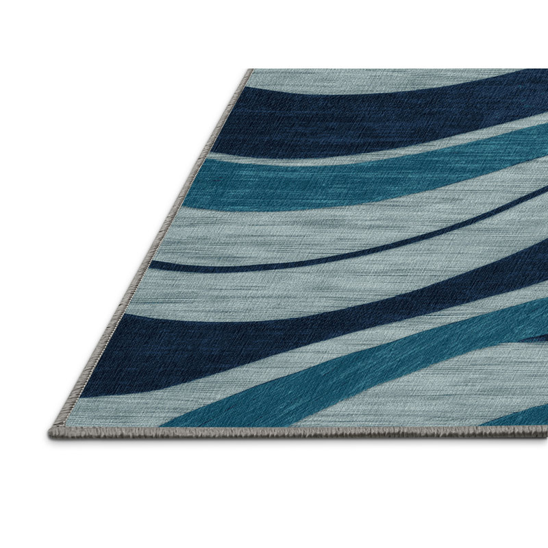  Tapis bord de mer lavable, Carré 7 pi