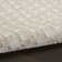 Nordic Power Loom Polyester Geometric Area Rug in Beige