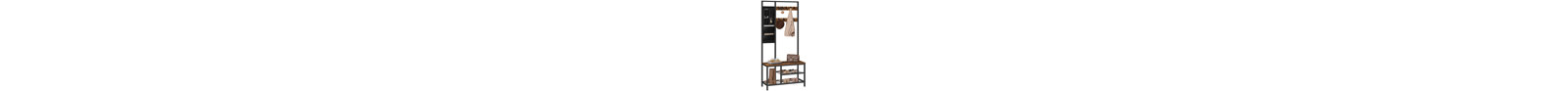 Malupo Hall Tree 80cm Wide with Bench