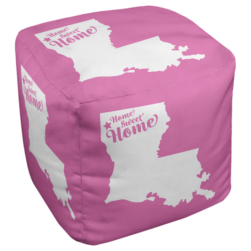 Repose-pieds à cubes shreveport the home, Rose