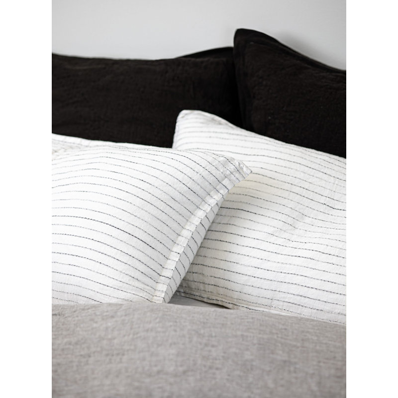 Reimus Linen Sham, Euro, White