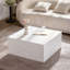 Table basse carrée Table basse moderne pas besoin d'assemblage pour le salon-1968747617