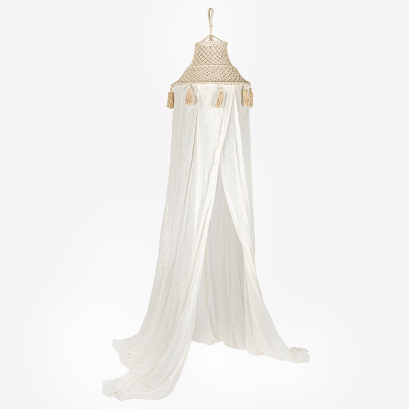 Cotton Blend Bed Canopy