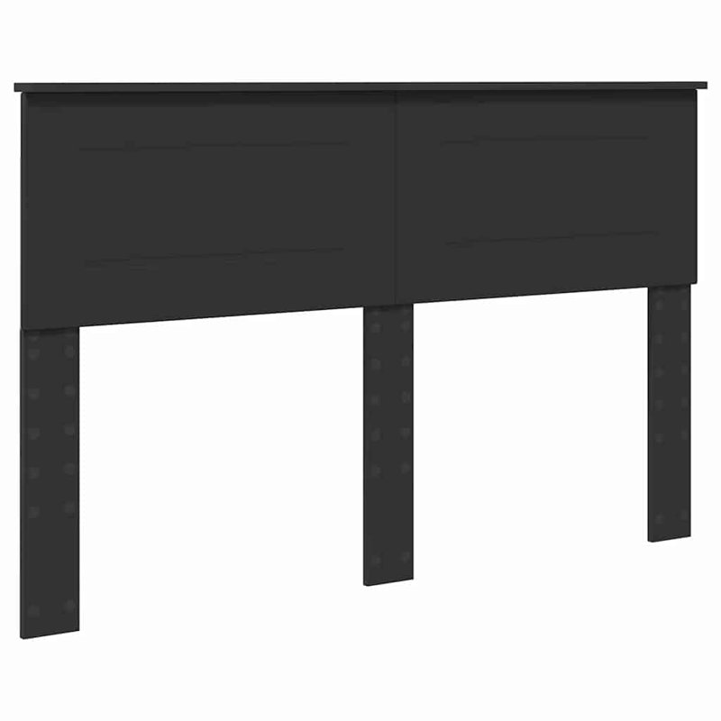 Headboard, EU Double - 150 x 200 cm, Black Oak