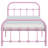 Melissa Metal Twin Bed-112216156