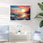 «Glorious Pink Blossoming Sunrise Over Ocean I», reproduction sur toile-268261937-268261960