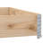 Union Rustic Garden Planter 31.5"X23.6" Solid Pine Wood-1616665306-1616665304