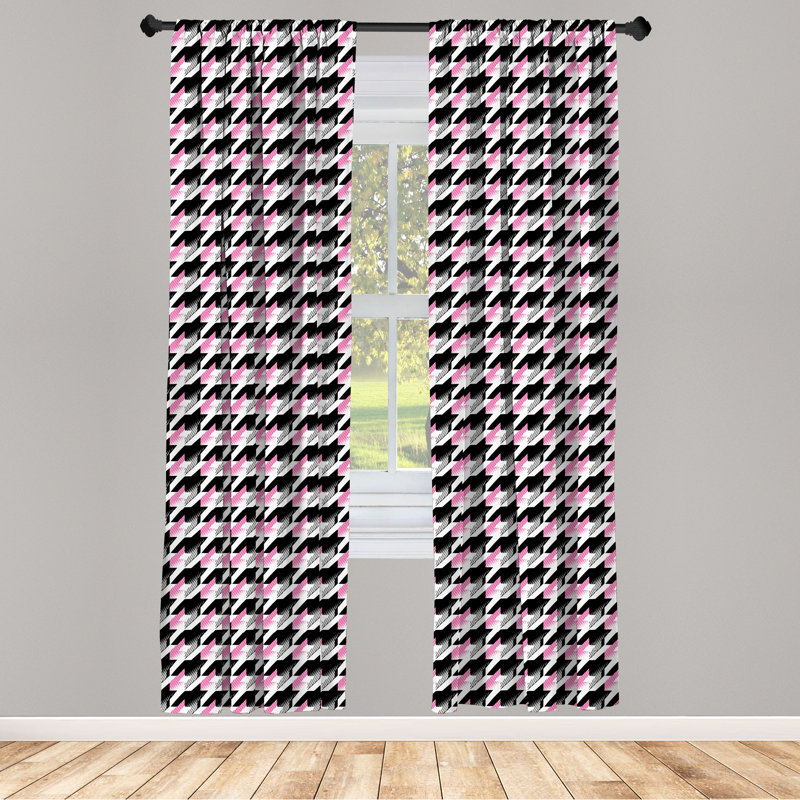 Rideaux 4 panneaux East Urban Home, L 56 po x L 63 po