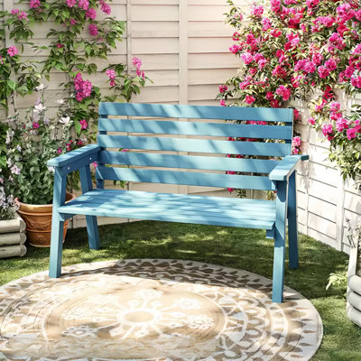 Banc d'extérieur en bois massif Modern Modern