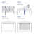 8x8FT Pop-up Canopy Tent with Sidewall and Sandbags-109102478