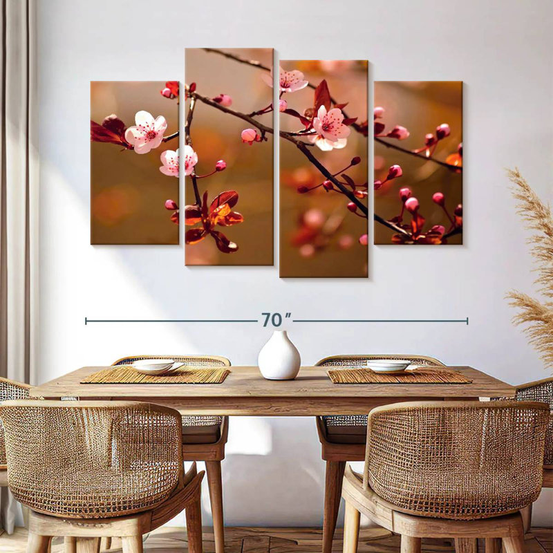 Harnek Flowering Sakura, 42" H x 68" W
