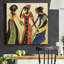 Les femmes de Marrakech II - impression sur toile tendue-1232641133