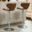 Ensemble de 2 tabourets de bar Upholstery Airlift-118100707