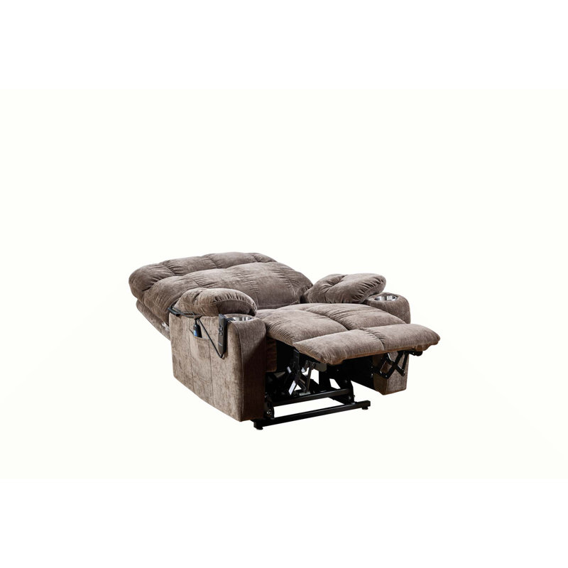 Electric Power Lift Recliner Chair, Brown