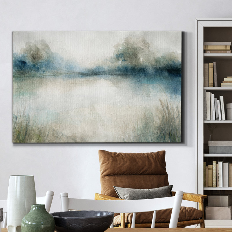 Aracelio " Still Evening Waters I ", 36" H  x 24" W x 1.5" D