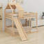 Lit superposé en bois pour enfants avec échelle intégrée-1304551026